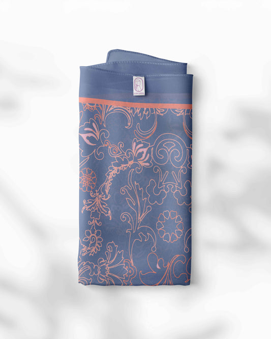 Vine Chiffon Scarf
