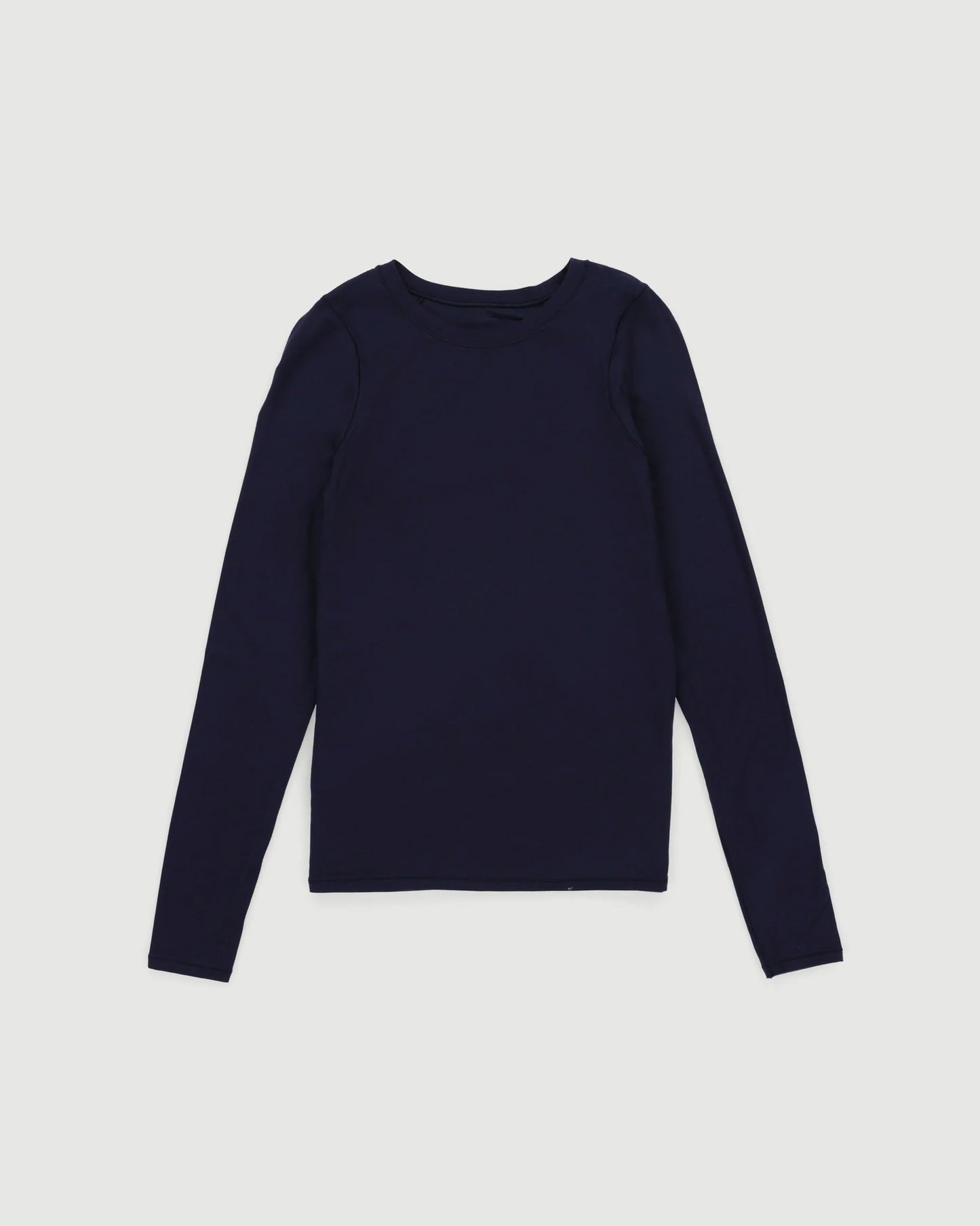 Navy Basic Long Sleeve Undershirt