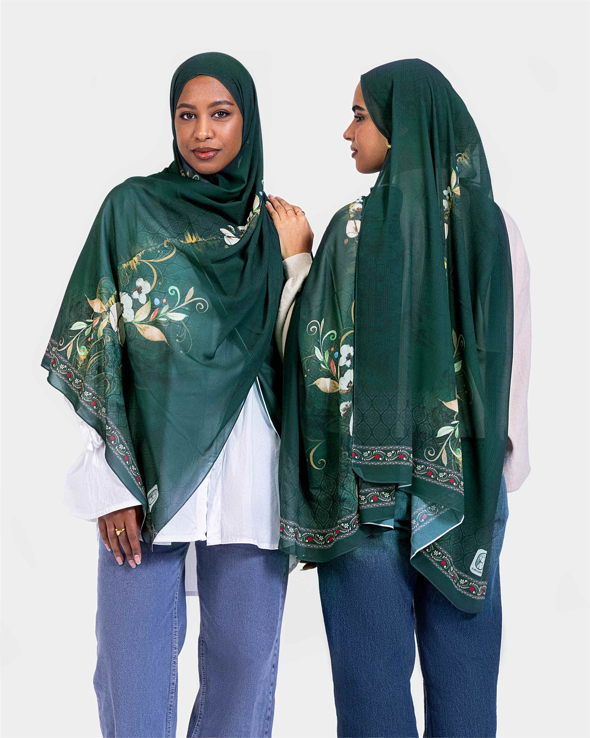 Elara Chiffon Scarf
