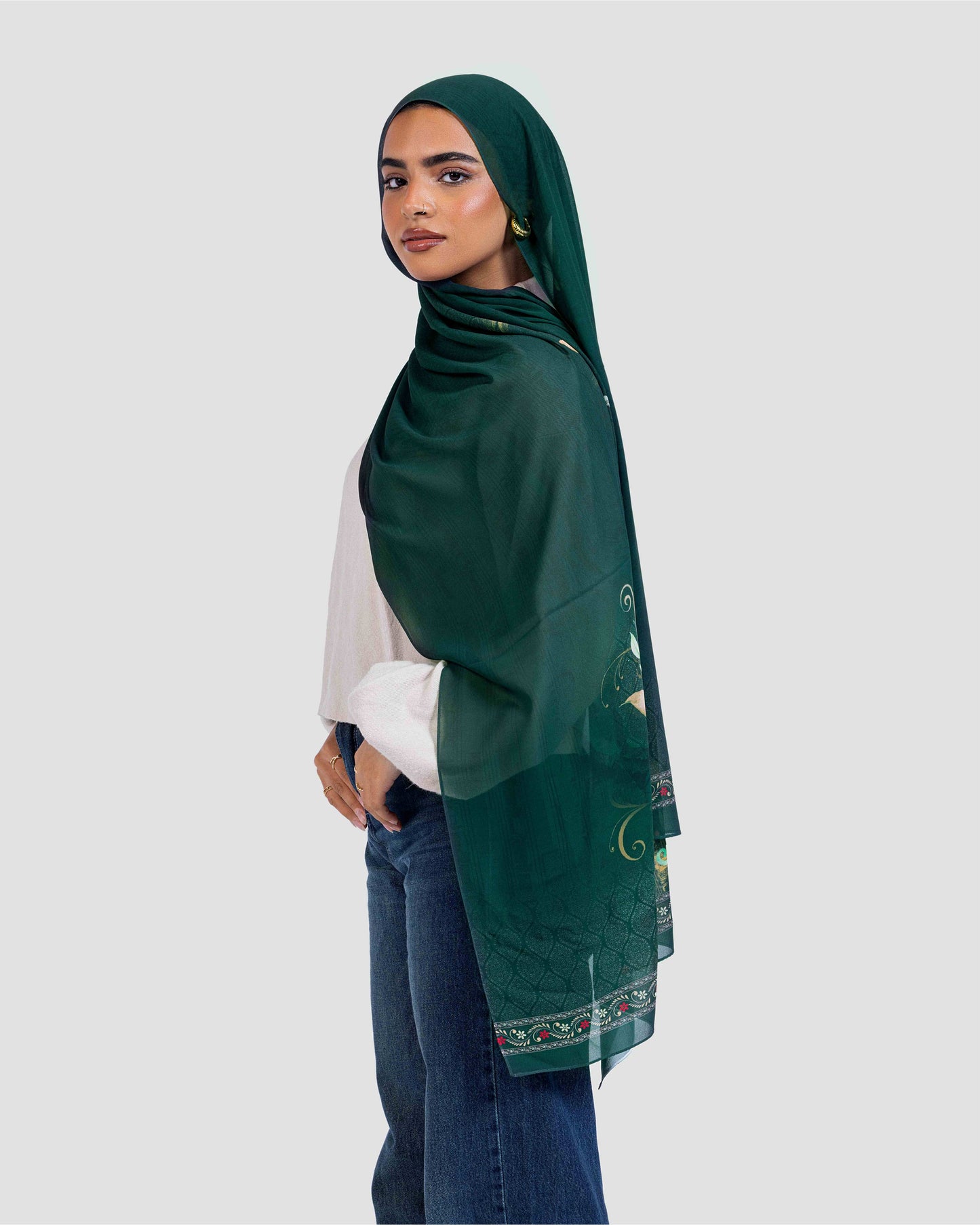 Elara Chiffon Scarf