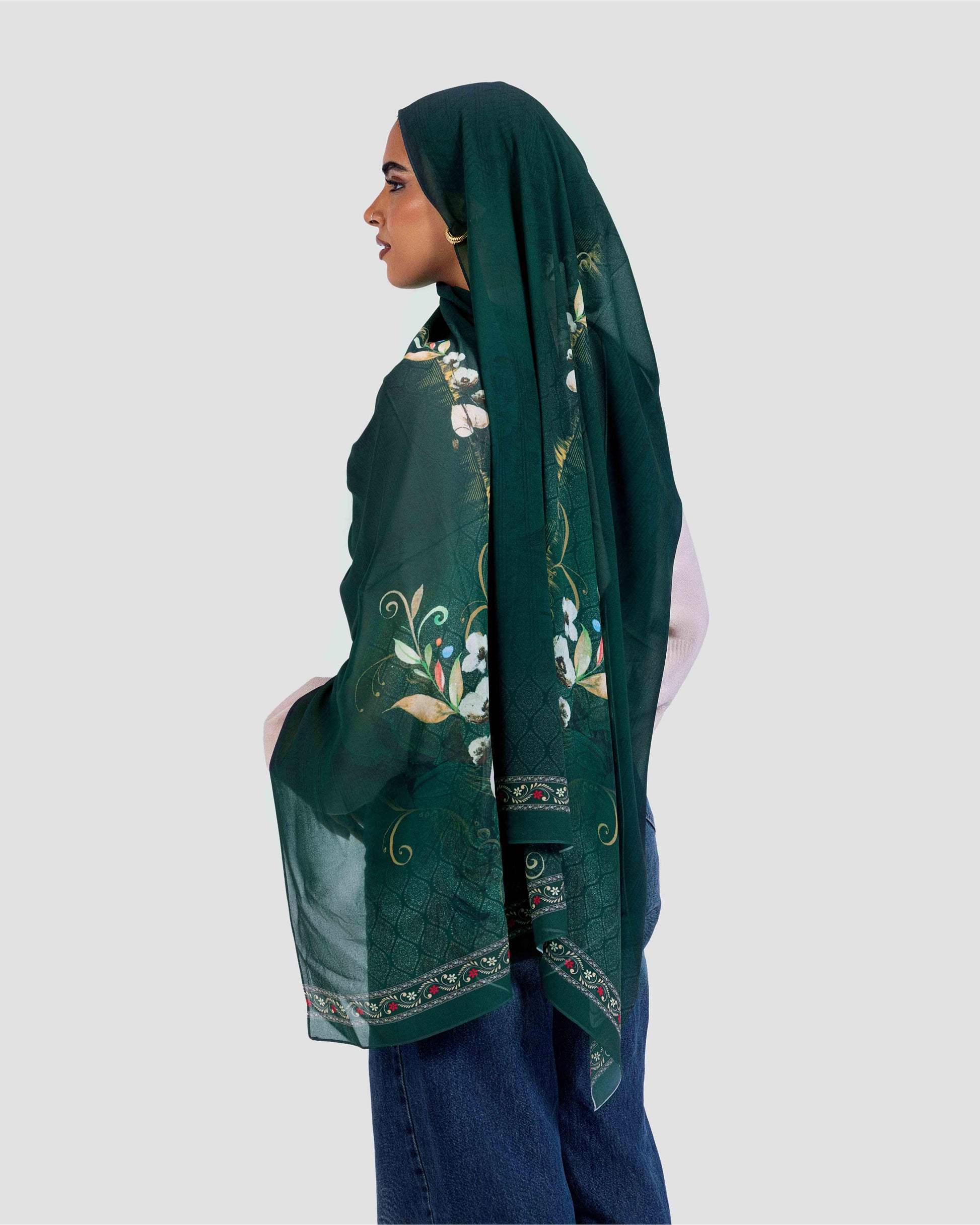 Elara Chiffon Scarf
