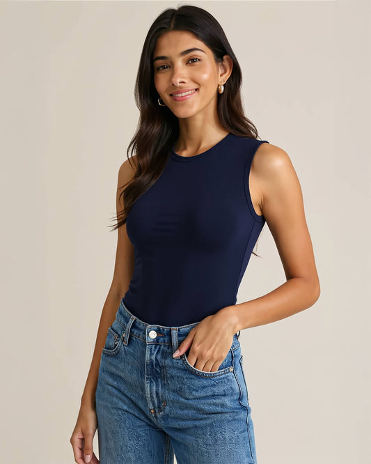 Navy Basic Undershirt